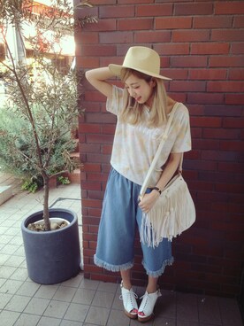 rihoさん(レディース・162cm)の夏コーディネート