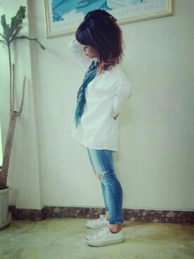 くっちぃさん（レディース・152cm）の春コーディネート