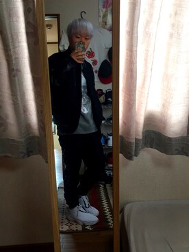 「SQUAIR（スクエア）のアイテム」を使った、わっかーさん（メンズ・167cm）の秋コーディネート