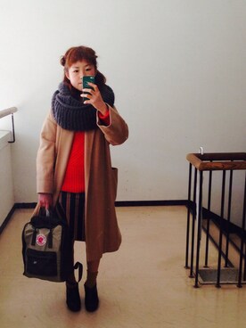 Yokoさん（レディース・151cm）の冬コーディネート