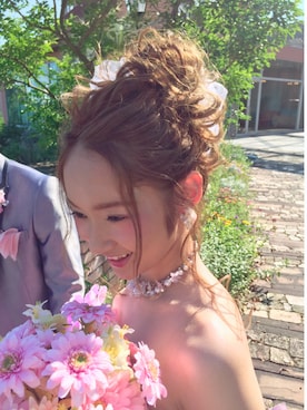 「ヘアメイク」｜mon11さん（レディース・158cm）の夏コーディネート