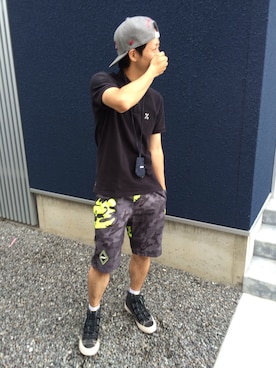 「uniform experiment」｜「アイテム（アクセサリー）」を使った、HALnon14さん（メンズ・170cm）の秋コーディネート