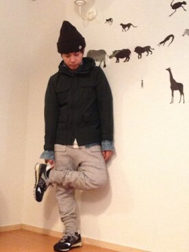 hirocazuさん(メンズ・168cm)の冬コーディネート