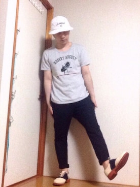 hirocazuさん（メンズ・168cm）の夏コーディネート