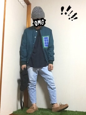 「umit benan（ウミットベナン）のアイテム」を使った、hirocazuさん（メンズ・168cm）の秋コーディネート