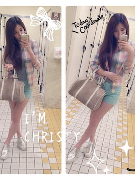 Christy 心甜さんのコーディネート