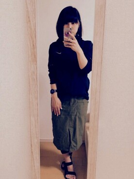 まりさん（レディース・151cm）の夏コーディネート