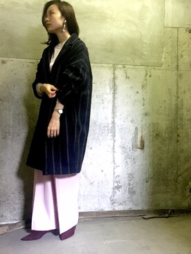 yukaさん（レディース・158cm）の秋コーディネート