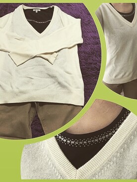 「カシミヤ」｜KANANNE_AMさん（レディース・165cm）の冬コーディネート