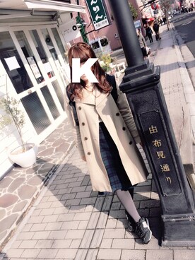 「Crisp」｜m o k o .さん（レディース・153cm）の冬コーディネート