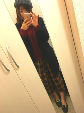 ta_miiさん（レディース・158cm）の冬コーディネート