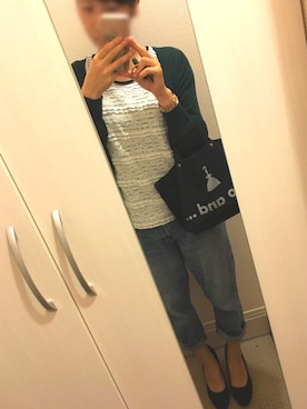 「en face（アンファス）のアイテム」を使った、ta_miiさん（レディース・158cm）の春コーディネート