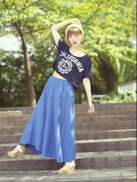 「太陽コーデ」｜さらたんさん（レディース・149cm）の秋コーディネート