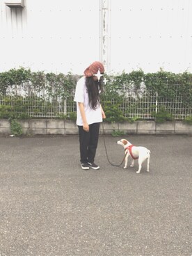 「Lapis（-）のアイテム」を使った、らぴさん（レディース・155cm）の春コーディネート