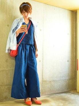 こりんせさん（レディース・166cm）の夏コーディネート