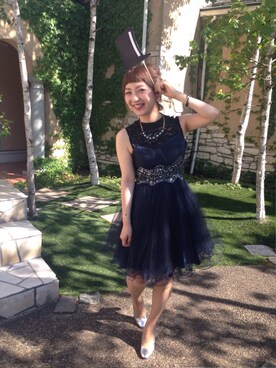 「セルフヘアアレンジ」｜MIKUさん（レディース・150cm）の春コーディネート