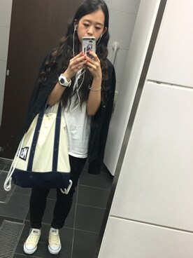 Mikuさん（レディース・154cm）の春コーディネート