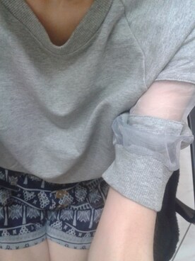 孟荺さん（レディース・163cm）の夏コーディネート