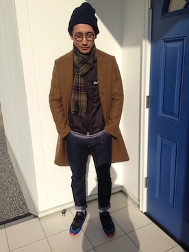 たけりゅうさん（メンズ・173cm）の冬コーディネート