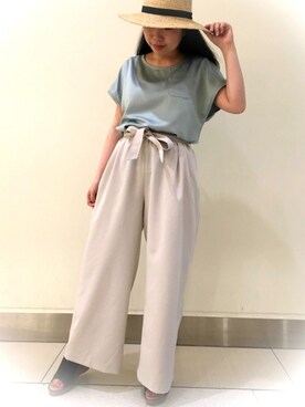 じゅんさん（レディース・150cm）の春コーディネート