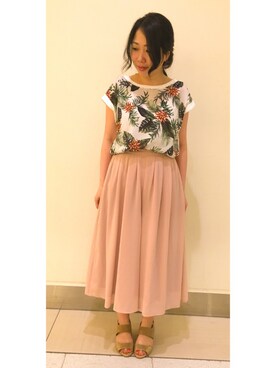 じゅんさん（レディース・150cm）の春コーディネート