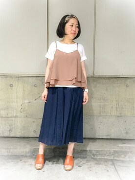 じゅんさん（レディース・150cm）の夏コーディネート