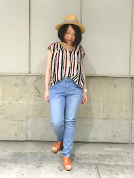 じゅんさん（レディース・150cm）の夏コーディネート