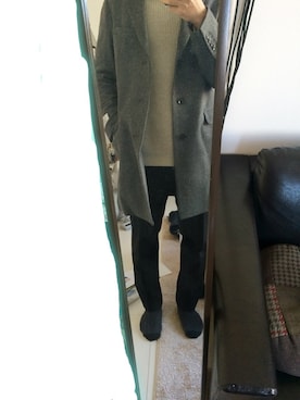 「DOLCE&GABBANA（ドルチェアンドガッバーナ）のアイテム（フォーマルスーツ/小物）」を使った、shintaさん（メンズ・171cm）の秋コーディネート