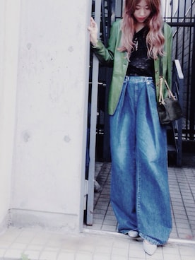 「JIL SANDER（ジルサンダー）のアイテム（その他アウター）」を使った、masamiさん（レディース・168cm）の秋コーディネート