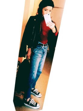 「アイテム（ピアス（両耳用））」を使った、eyeさん（レディース・151cm・30代）の秋コーディネート