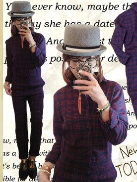 cheryさん（レディース・156cm）の秋コーディネート