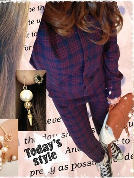 cheryさん（レディース・156cm）の秋コーディネート