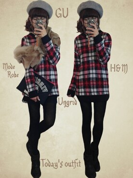 cheryさん（レディース・156cm）の秋コーディネート