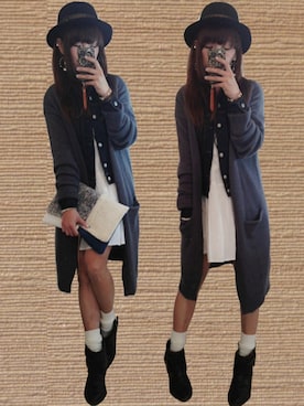 cheryさん（レディース・156cm）の秋コーディネート