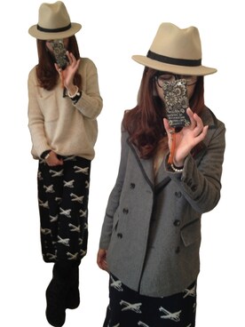 cheryさん（レディース・156cm）の冬コーディネート