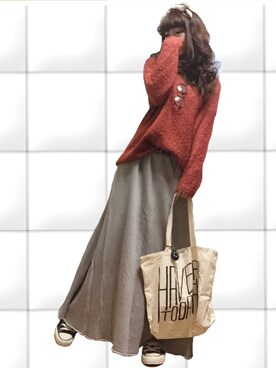 cheryさん（レディース・156cm）の冬コーディネート