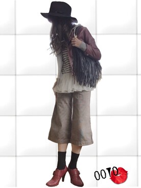 cheryさん（レディース・156cm）の冬コーディネート