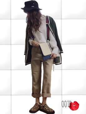 cheryさん（レディース・156cm）の冬コーディネート