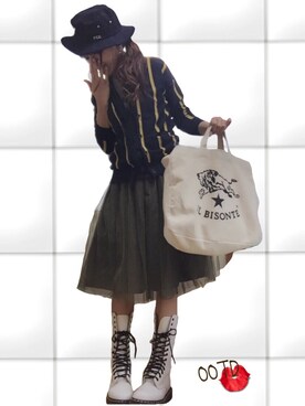 cheryさん（レディース・156cm）の春コーディネート