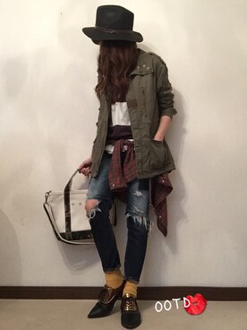 cheryさん(レディース・156cm)の春コーディネート