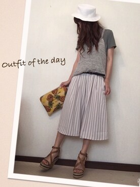 cheryさん（レディース・156cm）の春コーディネート