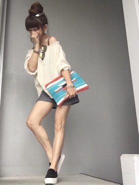 cheryさん(レディース・156cm)の夏コーディネート