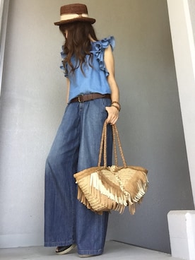 cheryさん（レディース・156cm）の夏コーディネート