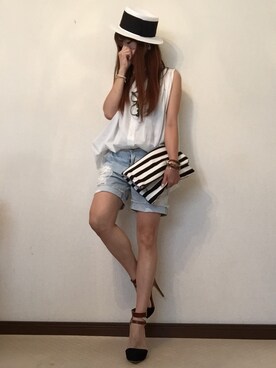 cheryさん(レディース・156cm)の夏コーディネート
