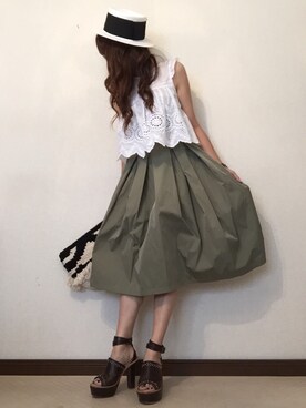 cheryさん(レディース・156cm)の夏コーディネート