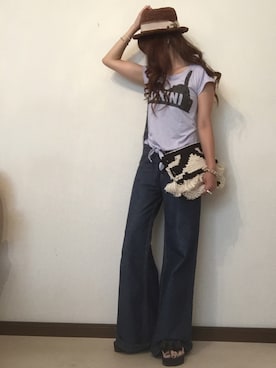 cheryさん（レディース・156cm）の夏コーディネート