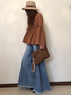 cheryさん（レディース・156cm）の秋コーディネート