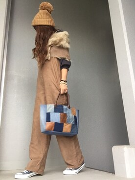 cheryさん（レディース・156cm）の秋コーディネート