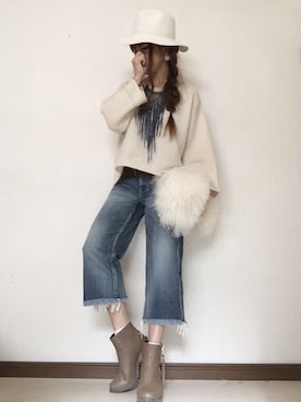 cheryさん（レディース・156cm）の秋コーディネート