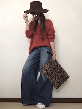 cheryさん（レディース・156cm）の秋コーディネート